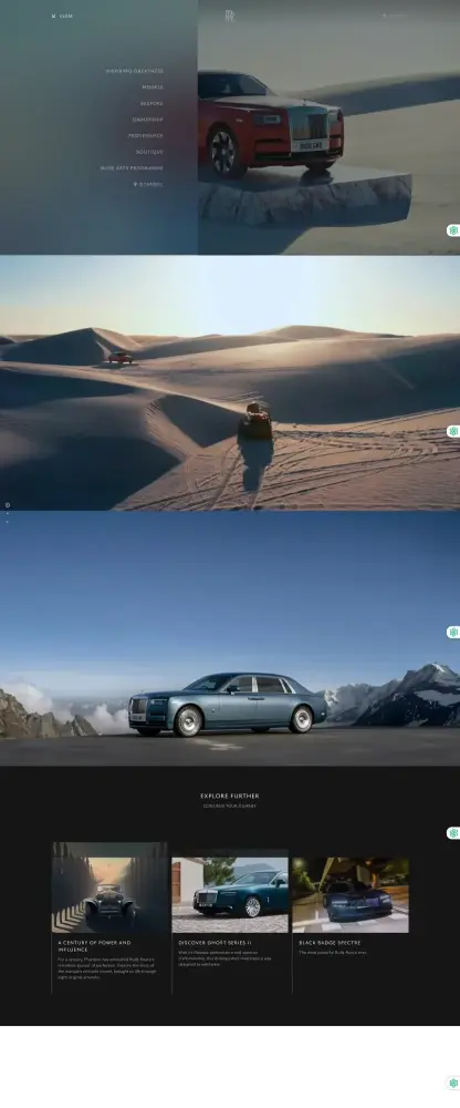 Rolls Royce Web Tasarim 2