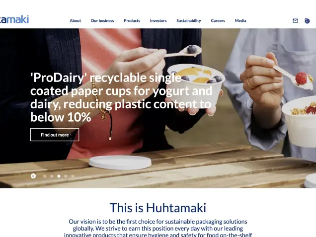 Huhtamaki Web Tasarım