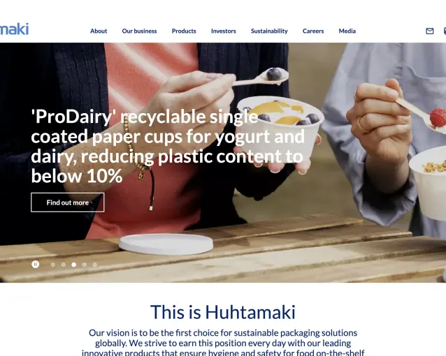 Huhtamaki Web Tasarım