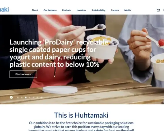 Huhtamaki Web Tasarım